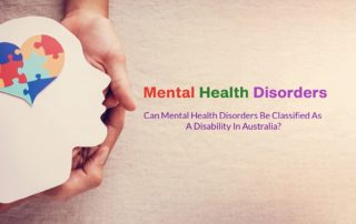 Mental Health Disorders Be Classified As A Disability