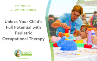 OT Week October 23-29. Unlock your child's full potential with Paediatric Occupational Therapy.