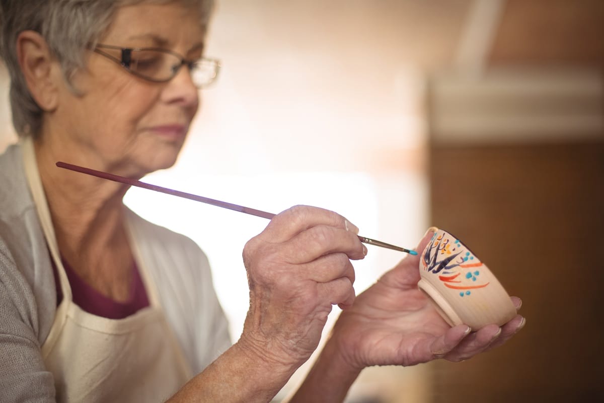 Arts and crafts-creative activities for seniors