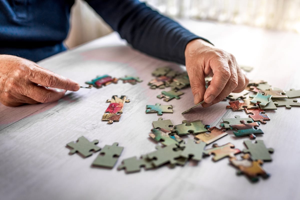 Puzzles and brain games-creative activities for seniors