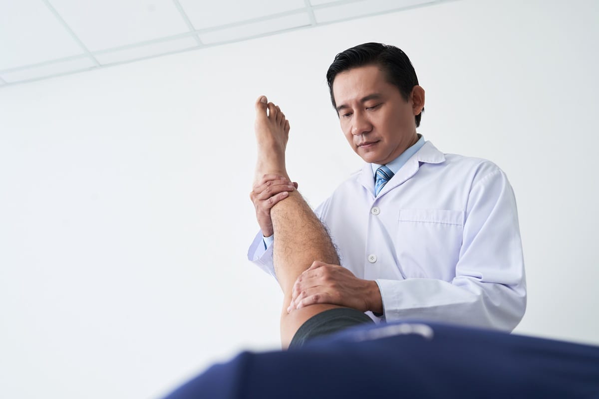 Mature Occupational Therapist At Work